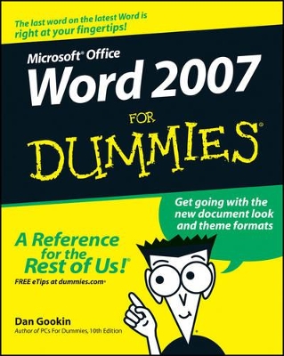 Word 2007 for Dummies book
