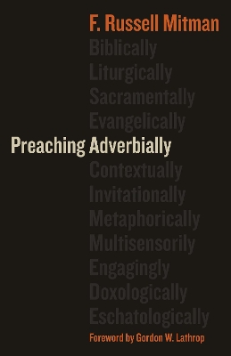 Preaching Adverbially book