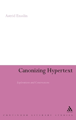 Canonizing Hypertext book