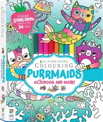Kaleidoscope Colouring Purrmaids Octodogs and More book