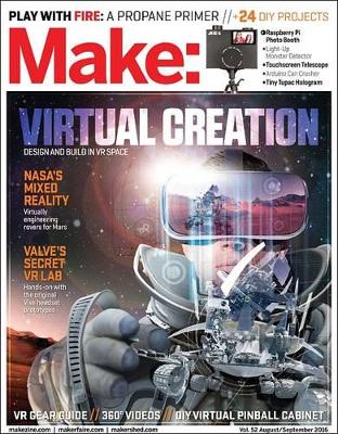 Make: Virtual Creation - Design and Build in VR Space book