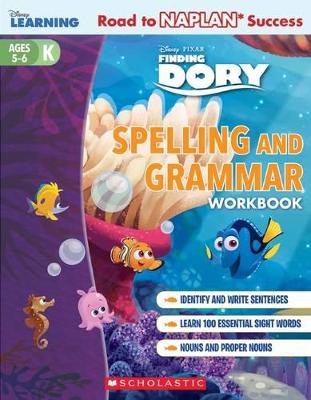 Disney Learning Workbook: Finding Dory Level K Spelling and Grammar book