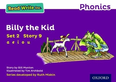 Read Write Inc. Phonics: Purple Set 2 Storybook 9 Billy the Kid book