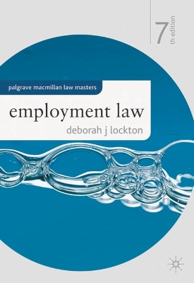 Employment Law by Deborah J. Lockton