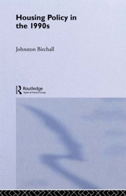 Housing Policy in the 1990s book