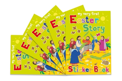 Easter Story Sticker Book: 5 Pack book