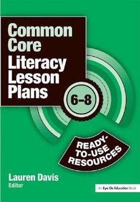 Common Core Literacy Lesson Plans book