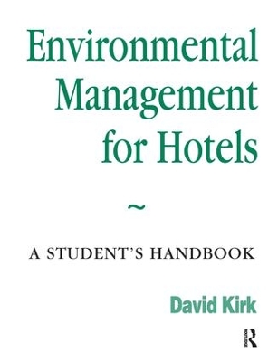 Environmental Management for Hotels book