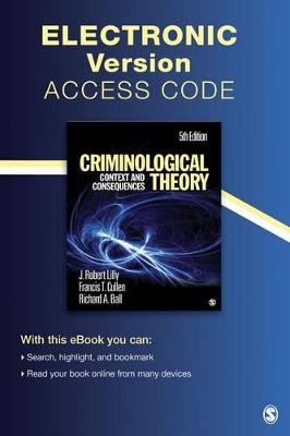 Criminological Theory Electronic Version book