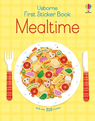 First Sticker Book Mealtime book
