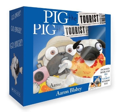 Pig the Tourist Boxed Set with Plush book