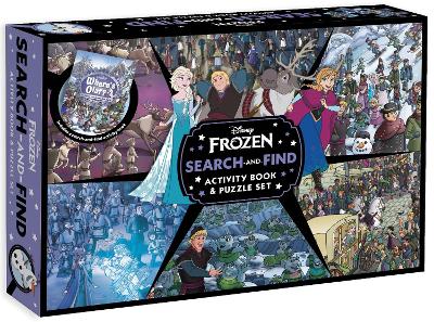 Frozen: Search-and-Find Activity Book and Puzzle Set (Disney) book
