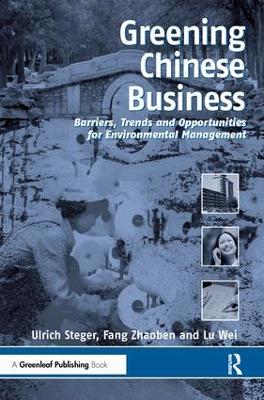 Greening Chinese Business book