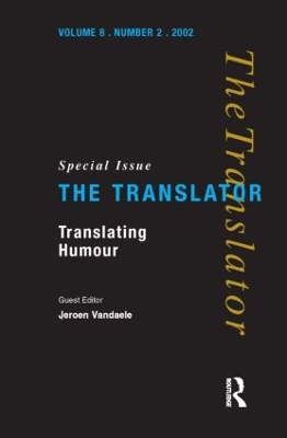 Translating Humour by Jeroen Vandaele