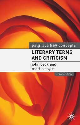Literary Terms and Criticism book