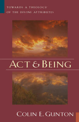 Act and Being book