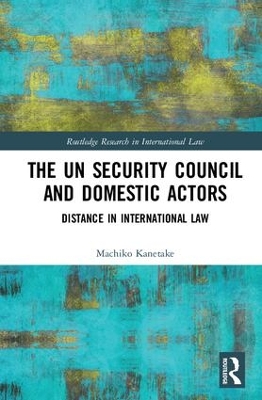 UN Security Council and Domestic Actors book
