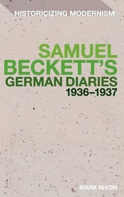 Samuel Beckett's German Diaries 1936-1937 book