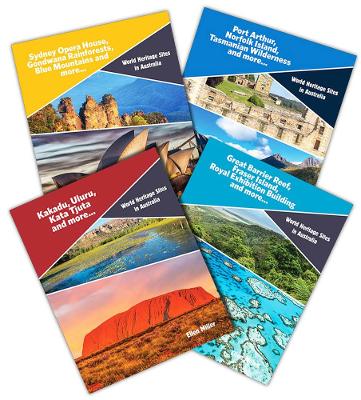 World Heritage Sites in Australia Paperback Series Pack of 4 book