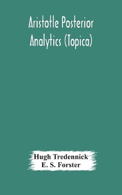 Aristotle Posterior Analytics (Topica) book