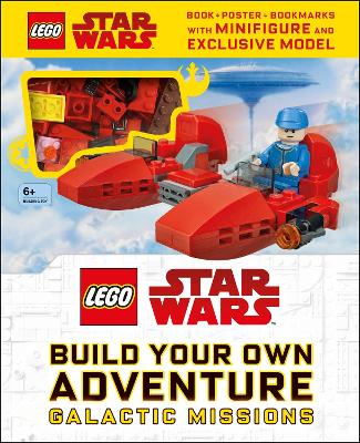 LEGO Star Wars Build Your Own Adventure Galactic Missions: With LEGO Star Wars Minifigure and Exclusive Model book