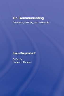 On Communicating by Klaus Krippendorff