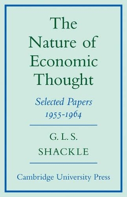 Nature of Economic Thought book