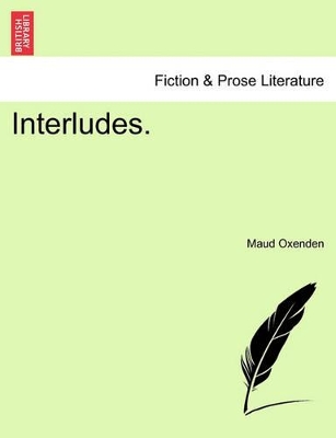 Interludes. book