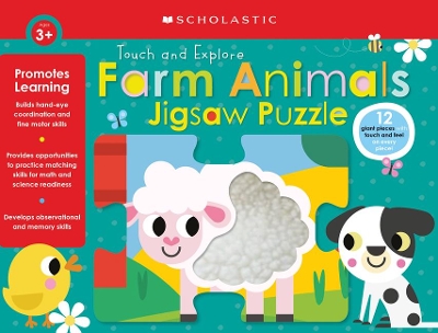Farm Animals Jigsaw Puzzle: Scholastic Early Learners (Puzzles) by Scholastic