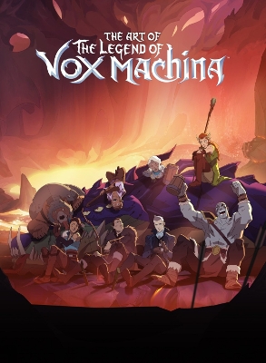 The Art of The Legend of Vox Machina book