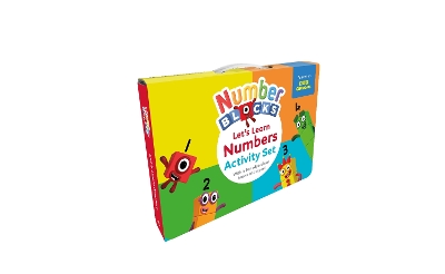 Numberblocks Let's Learn Numbers Wipe-Clean Activity Set book