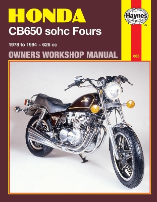 Honda CB650 Fours Owner's Workshop Manual book