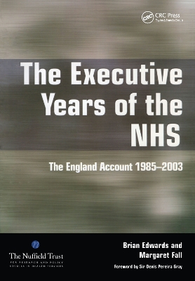 Executive Years of the NHS book