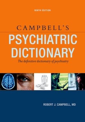 Campbell's Psychiatric Dictionary book