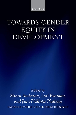 Towards Gender Equity in Development book