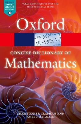 Concise Oxford Dictionary of Mathematics book
