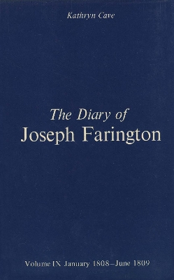 The The Diary of Joseph Farington by Joseph Farington