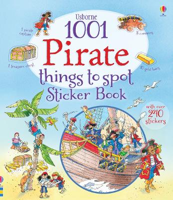 1001 Pirate Things to Spot Sticker Book by Rob Lloyd Jones