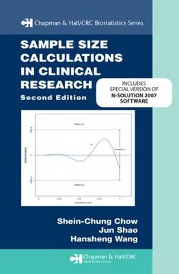 Sample Size Calculations in Clinical Research, Second Edition N-Solution bundle version by Shein-Chung Chow