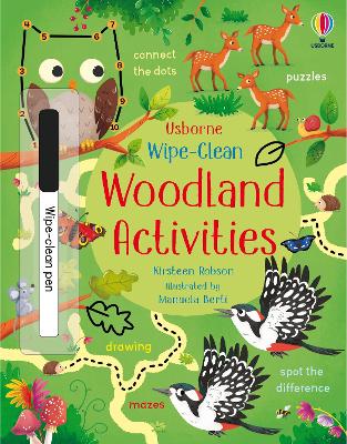 Wipe-Clean Woodland Activities book