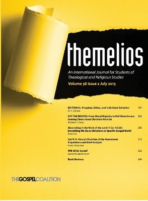 Themelios, Volume 38, Issue 2 book