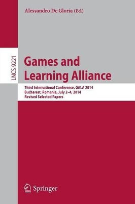 Games and Learning Alliance by Alessandro de Gloria