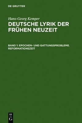 Epochen- und Gattungsprobleme. Reformationszeit book