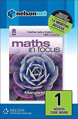 Maths in Focus: Mathematics Extension 1 HSC Course (1 Access Code Card) by Margaret Grove
