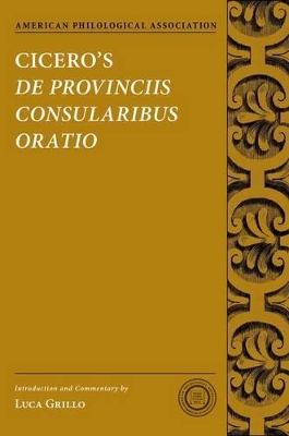 Cicero's De Provinciis Consularibus Oratio book