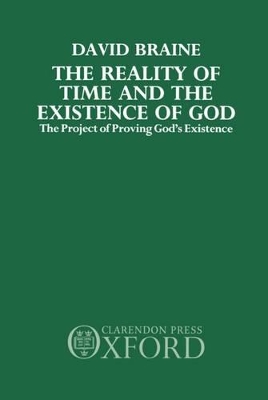 Reality of Time and the Existence of God book