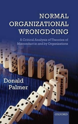 Normal Organizational Wrongdoing book