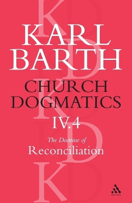 Church Dogmatics Classic Nip IV.4 book