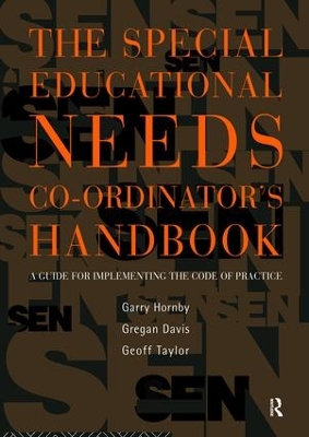 Special Educational Needs Co-ordinator's Handbook book