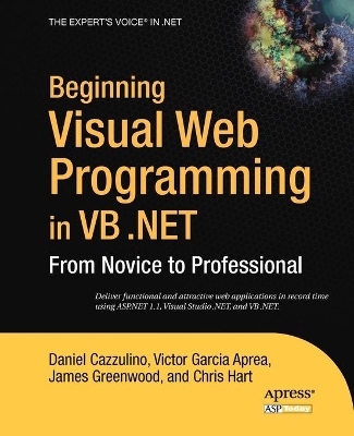 Beginning Visual Web Programming in VB .NET book